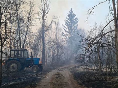 New Wildfires In Area Round Ukraines Chernobyl Plant Shropshire Star