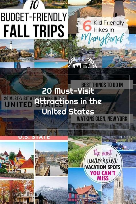 Us Travel Destinations 20 Must Visit Attractions In The United States