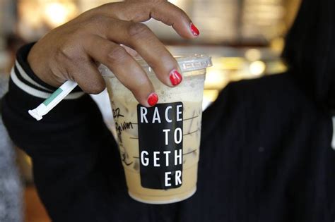 Starbucks Ends Key Phase In ‘race Together’ Campaign Wsj