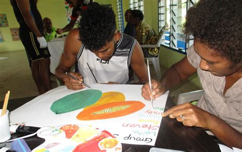 Fiji Youths Using Art To Share Prevention And Control Messages For Non