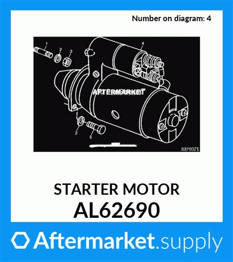 Al62690 Starter Motor Fits John Deere Price 13495 To 38363