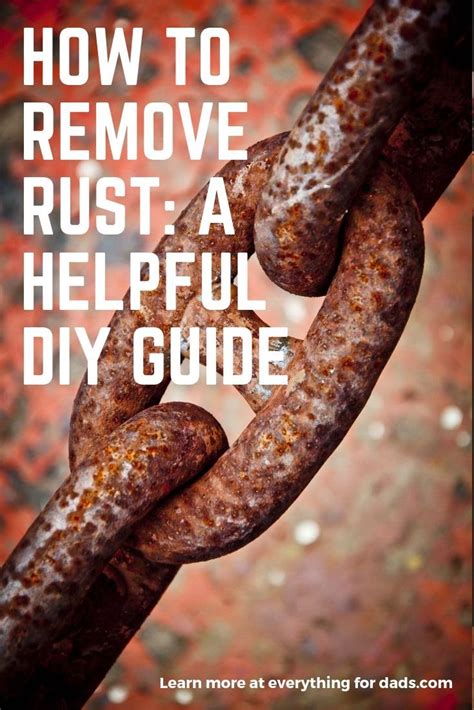 How To Remove Rust A Helpful Diy Guide Artofit