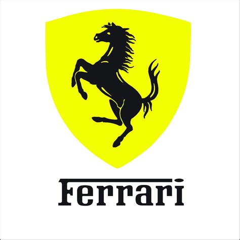 Ferrari Vinyl Sticker Decal Logo At Rs 100piece विनाइल स्टिकर Maya