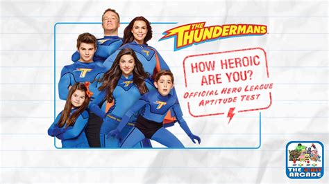 The Thundermans How Heroic Are You Official Hero League Aptitude