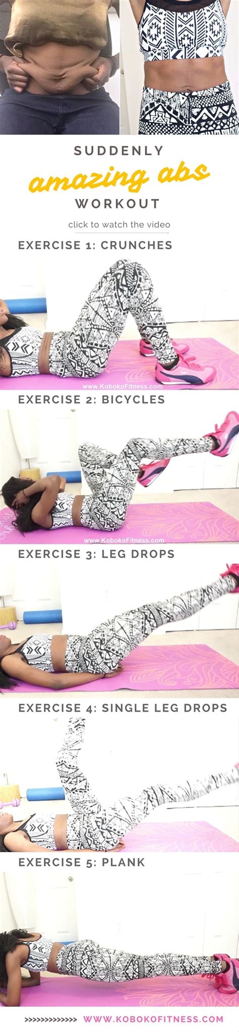 How To Get A Flat Stomach Workout Plan At Home Abs