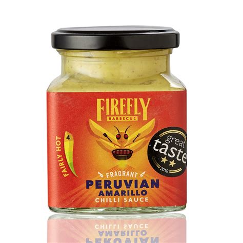 Peruvian Amarillo Chilli Sauce Fairly Hot 230ml Great Taste Award Winner The Olive Shop