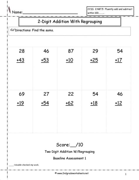 22 Addition Worksheets 2nd Esl Worksheets Kids 19 Worksheet Fun