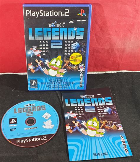 Taito Legends 2 Sony Playstation 2 Ps2 Game Retro Gamer Heaven