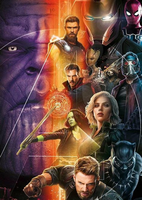 New Promo Poster Art For Avengers Infinity War Brings All The Heroes