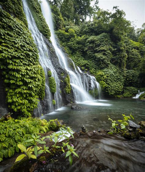 Banyumala Twin Waterfalls Wanagiri Buleleng Bali Indonesia