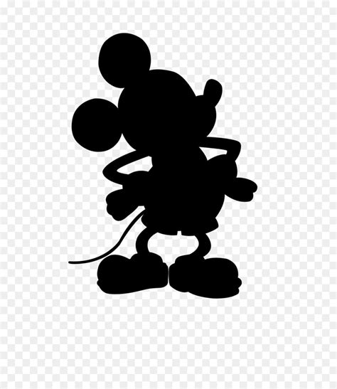 Mickey Mouse Silhouette Clip Art Cat And Mouse Png Download 698548
