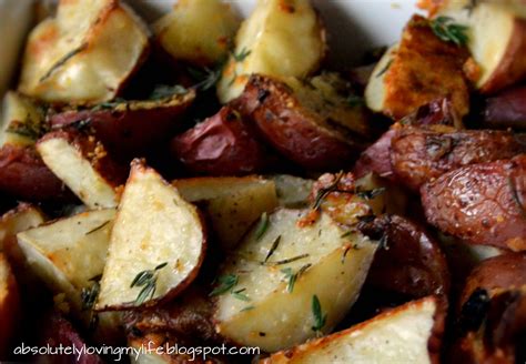 Loving Life Parmesan Herb Roasted Potatoes