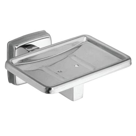Moen Wall Mount Soap Holder In Stainless Steel P1760 The Home Depot