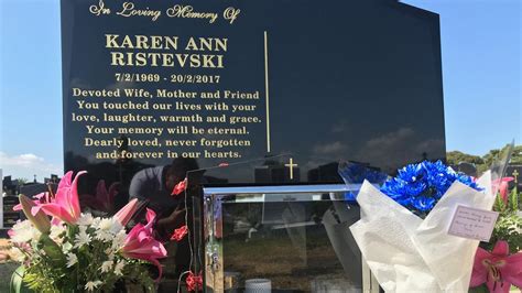 Borce Ristevski Planned To Be Buried Next To Murdered Wife Karen Herald Sun