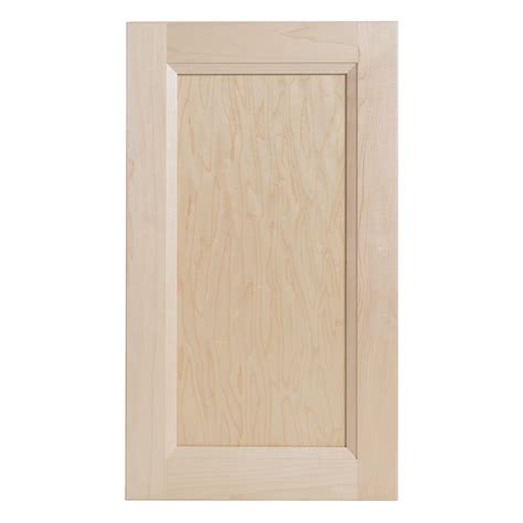The door front has a flat panel with raised stile and rail edges. Edgewater Cabinet Door | Cabinet doors, Wood cabinet doors ...
