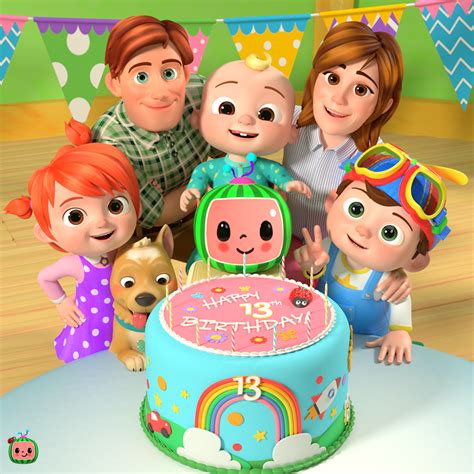 Angel blanchard coco melon birthday ideas. cocomelon.com | Kids themed birthday parties, Baby boy 1st ...