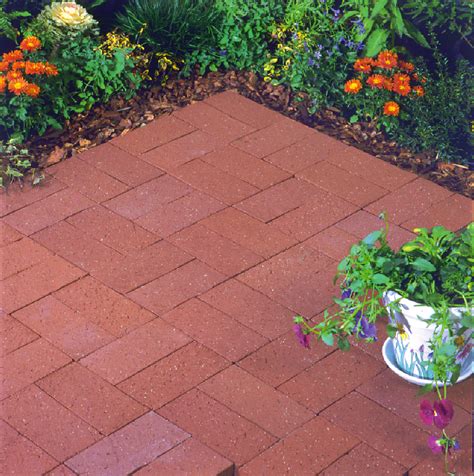 Red Clay Patio Paver Mutual Materials