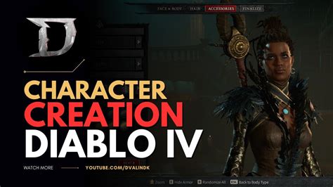 Diablo 4 Character Creation And Customization Options Sorcerer Female