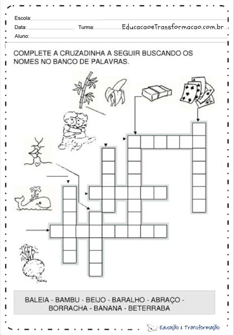 Complete A Cruzadinha Historia