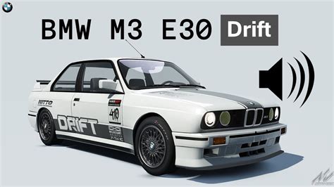 Assetto Corsa Sound BMW M3 E30 Drift YouTube