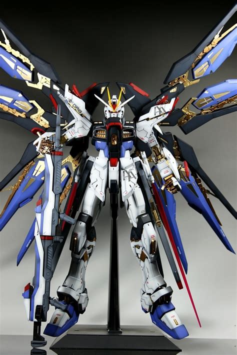 Gundam Guy Pg 160 Zgmf X20a Strike Freedom Gundam Painted Build