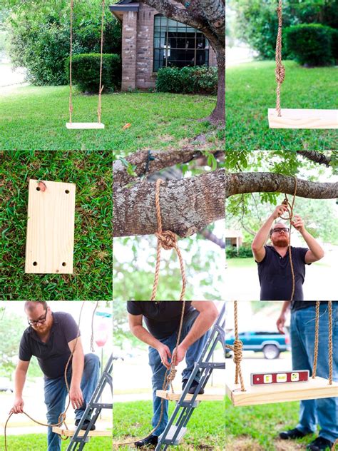18 Diy Tree Swing Ideer Med Tau Tre Sete Eller Et Dekk Wholesome