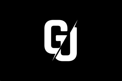 Monogram Gj Logo Design Graphic By Greenlines Studios · Creative