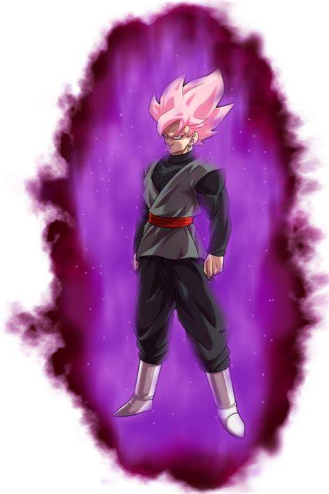 Black Goku The Super Saiyan Rose Waura By Theazer0x On Deviantart