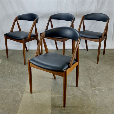Kai Kristiansen Model 31 Teak Dining Chairs Mostly Danish Furniture