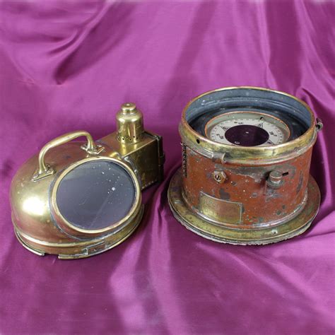 Ww1 Ships Military Compass And Binnacle Royal Navy Admiralty Etsy Uk Royal Navy Military