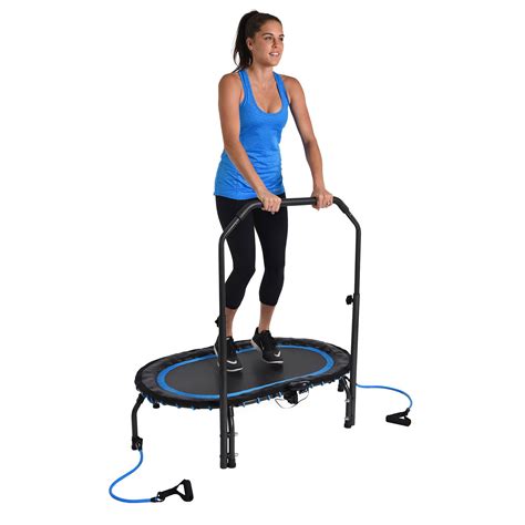 Stamina Intone Oval Fitness Rebounder Trampoline For Cardio With