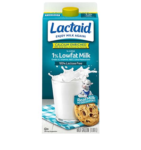 Lactaid® Calcium Enriched Lowfat 1 Milk Lactaid®