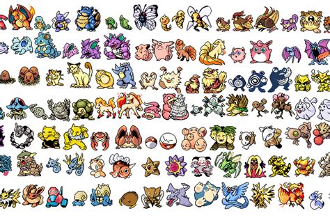 All Pokemon Characters Pokemon Characters With Names Pokemon The Best