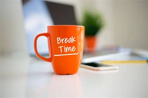 Break Time Coffee Cup — Stock Photo © Garagestock 137255246