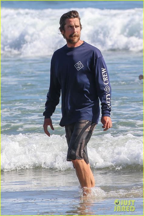 Christian Bale Spends Another Afternoon At The Beach In Malibu Photo