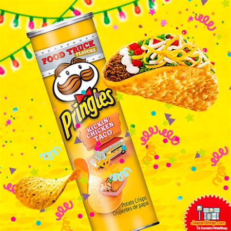 Novedad Pringles Genuine Sabor Taco De Pollo Go Japonshop