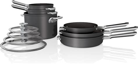 Ninja C59500 Foodi Neverstick Premium 10 Piece Cookware Set Anti