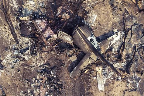Images Show C 130 Air Tanker Smashed After It Crash Landed Killing