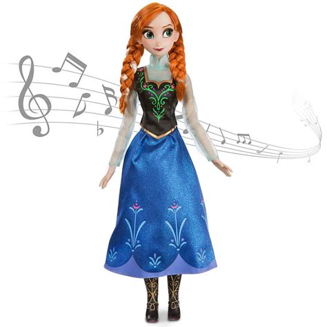Frozen Disney Store Singing Anna Doll Elsa And Anna