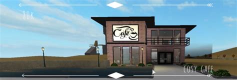 Hotel Café Build Welcome To Bloxburg By Rebbeca3208