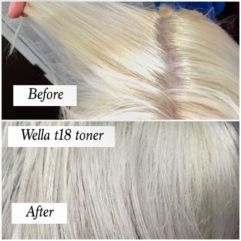 Before And After Using T Wella Toner On Bleach Hair How I Get My