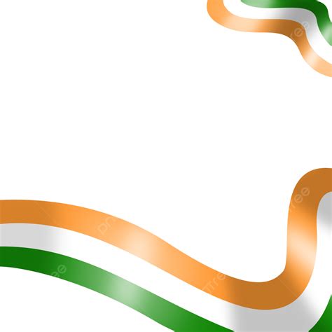 Indian Flag Ribbon Vector India Flag Ribbon Png Transparent Clipart