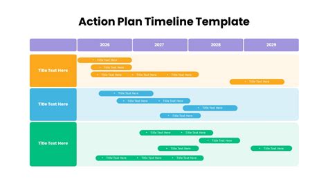 Action Plan Timeline Powerpoint Template Slidebazaar
