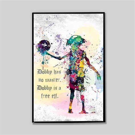 We did not find results for: CLEARANCE Dobby watercolor poster, dobby is a free elf ...