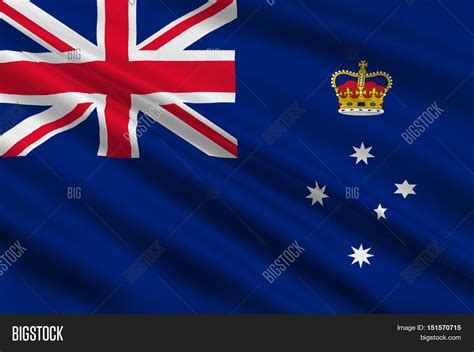Flag Victoria Vic Image And Photo Free Trial Bigstock