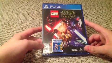 Lego Star Wars The Force Awakens Ps4 Unboxing Youtube