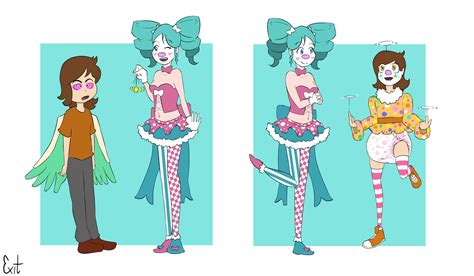 Hypnohub Before And After Claire Sephirothkefka Clown Clown Girl Clownification