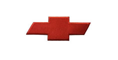 Vintage Style Red Chevrolet Bowtie Patch Etsy