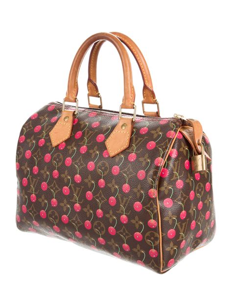Louis Vuitton Monogram Cerises Speedy 25 Handbags Lou125248 The