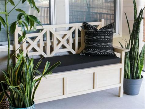 How To Build An Outdoor Bench With Storage Patio Storage Storage